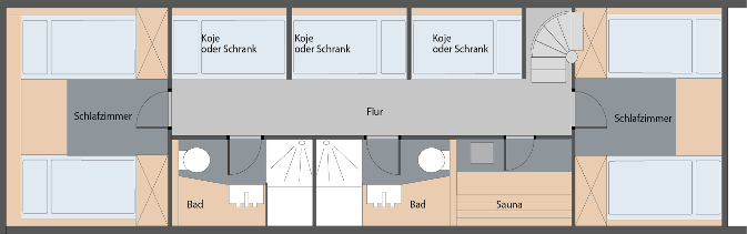 NEU NOVA 46TN Untergeschoss Charter